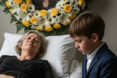 A YOUNG MOTHER WAS PULLED FROM THE RIVER AND BROUGHT HOME FOR BURIAL… BUT JUST AS THEY WERE ABOUT TO SEAL THE COFFIN, HER 5-YEAR-OLD SON SCREAMED, “MOM SAYS… THAT’S NOT HER INSIDE!”