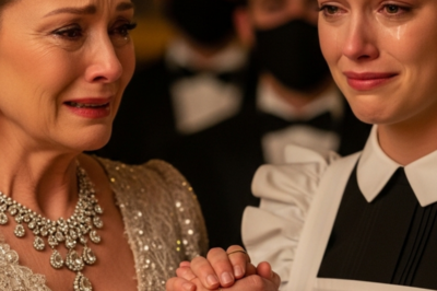 “WHERE DID YOU GET THAT NECKLACE? THAT BELONGED TO MY DAUGHTER!” THE BILLIONAIRE SCREAMED AT HER HOUSEMAID… BUT THEN SHE TURNED GHOST-PALE AND NEARLY COLLAPSED WHEN THE GIRL ANSWERED