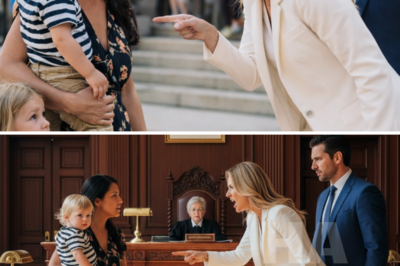 SHE WALKED INTO DIVORCE COURT WITH HER TWINS IN HAND… BUT WHEN THE JUDGE REVEALED THE SECRET, HER HUSBAND’S MISTRESS COLLAPSED IN FRONT OF EVERYONE