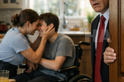 HE PRETENDED TO LEAVE TOWN TO TEST THE PEOPLE IN HIS OWN HOUSE… BUT WHAT HE CAUGHT HIS HOUSEMAID DOING WITH HIS DISABLED SON LEFT HIM FROZEN IN THE KITCHEN DOORWAY