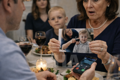 MY MOTHER-IN-LAW PULLED MY 5-YEAR-OLD SON OUT OF SCHOOL AND SHAVED OFF HIS GOLDEN CURLS BECAUSE SHE SAID HE “LOOKED LIKE A GIRL”… BUT AT SUNDAY DINNER, MY HUSBAND HANDED HER SOMETHING ACROSS THE TABLE THAT WIPED THE SMILE RIGHT OFF HER FACE