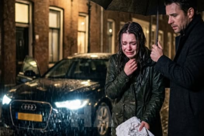 “GET OUT. THAT CHILD ISN’T MINE.” My husband threw me into a thunderstorm with our toddler in my arms… never knowing the billionaire who stopped to save us was about to expose the most horrifying secret of our wedding night.