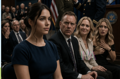 I SAT THROUGH MY SISTER’S PROMOTION WHILE MY FAMILY CALLED ME A FAILURE… THEN THE COMMANDER LOOKED AT ME AND SAID, “YOU’RE THE WOMAN WHO EXPOSED THE COVER-UP THAT SAVED MY SON”