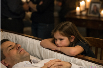 AT YOUR HUSBAND’S OPEN CASKET, YOUR 8-YEAR-OLD DAUGHTER CLIMBED IN TO HUG HIM… THEN HIS DEAD HAND CURLED AROUND HER BACK, AND THE SECRET HIDDEN IN HIS SUIT EXPOSED THE FAMILY MEMBER WHO PUT HIM THERE