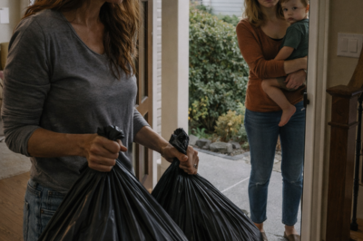 HE THREW YOU OUT WITH TRASH BAGS TO PROTECT HIS SECRET LIFE… BUT THE TRUST HE HID BEHIND HAD YOUR NAME BURIED IN A CLAUSE THAT TURNED HIS WHOLE WORLD INTO AN EVICTION NOTICE