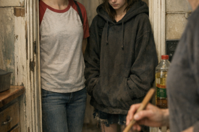 TITLE: THE GUN IN HER BACKPACK WAS TERRIFYING… BUT THE TRUTH SHE TOLD AT MY KITCHEN TABLE EXPOSED A SECRET SO DARK IT CHANGED ALL OF OUR LIVES FOREVER