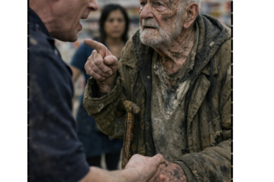 THE MAN YOU CALLED TRASH WAS THE BILLIONAIRE OWNER OF THE STORE… BUT THE WOMAN WHO CRUSHED HIS HAND REVEALED A SECRET THAT CHANGED EVERYTHING