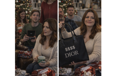 THEY LAUGHED WHEN YOU WERE THE ONLY ONE WITHOUT A CHRISTMAS GIFT… UNTIL YOU OPENED THE BOX WITH YOUR NEW HOUSE KEYS AND SILENCED THE WHOLE ROOM