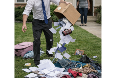 SHE DEMANDED YOUR $2,500 CHRISTMAS BONUS, SO YOU THREW HER CLOTHES ON THE LAWN… BUT WHEN YOUR HUSBAND OPENED THE SECRET CREDIT CARD BILL, HIS MOTHER’S WHOLE SCAM CAME CRASHING DOWN