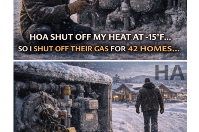 THEY FROZE YOUR TRAILER AT -15°… SO YOU FROZE 42 MANSIONS RIGHT BACK AND TAUGHT THE HOA WHO REALLY OWNED THE HEAT