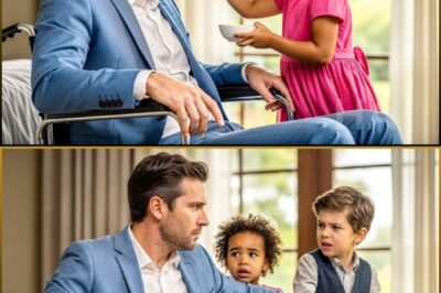 No one wanted to take care of the paralyzed billionaire… until the maid’s young child stepped in. But the billionaire’s son scoffed, “He can’t even lift a pen…” Then my little child opened the toy cooking set, and as soon as he started caring for the billionaire, everyone was astonished by the “impossible” state of life…