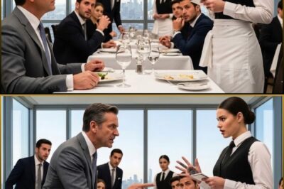 The billionaire called the waitress “illiterate”—all because of a $22,000 bottle of wine. She then responded in five languages, stunning everyone—all reading about a secret merger that could bury his entire fortune.