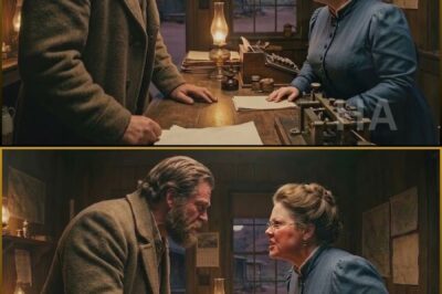 The Mountain Man Traded a Gold Mine for the Town’s “Fat Telegraph Girl”… Then He Burned the Papers and the Sheriff Turned White