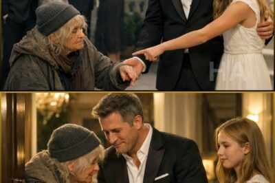 They mocked the homeless old woman outside the billionaire’s charity gala… until his 14-year-old daughter pointed to her wrist and said, “Dad, she has your birthmark,” and the perfect reign of an entire grand drama began to crumble before the cameras.