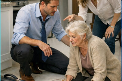 I CAME HOME EARLY AND FOUND MY 78-YEAR-OLD MOTHER EATING OFF THE KITCHEN FLOOR. THEN SHE WHISPERED SOMETHING THAT MADE ME FEAR MY OWN HOUSE