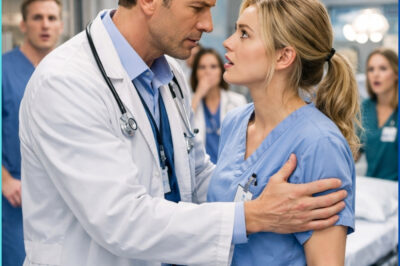 THE ER CHIEF GRABBED THE QUIET NIGHT NURSE. THEN SHE SAID SIX WORDS THAT FROZE THE ENTIRE HOSPITAL.