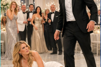 WHEN HE SHOVED HIS “NOBODY” WIFE TO THE FLOOR AT A $60 BILLION GALA, THE ROOM HAD NO IDEA SHE OWNED THE ROOM