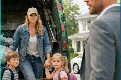 HE THREW AWAY HIS SICK WIFE, TOOK EVERYTHING, AND WALKED AWAY. SIX YEARS LATER, HE SAW HER STEP OFF A GARBAGE TRUCK… AND LEARNED SHE’D BEEN RAISING HIS TWINS ALONE.