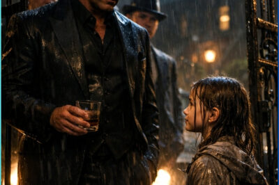 THE MOST FEARED MOB BOSS IN CHICAGO FROZE WHEN A SOAKING LITTLE GIRL SHOWED UP AT HIS GATE AND SAID, “I CAME TO COLLECT THE LIFE YOU OWE MY MOTHER”