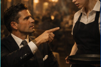 HE MOCKED THE WAITRESS IN FRENCH SO THE WHOLE ROOM COULD LAUGH… THEN SHE OPENED THE FILE THAT BURIED HIS NAME, HIS FORTUNE, AND EVERYTHING HIS FAMILY BUILT