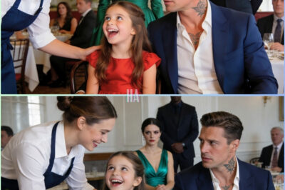 HE BROUGHT HIS SILENT DAUGHTER TO DINNER LIKE SHE WAS ALREADY GONE… BUT THE SECOND A CHICAGO WAITRESS SAT ON THE FLOOR BESIDE HER, THE MOST FEARED MAN IN THE CITY REALIZED HIS HEART WASN’T DEAD AFTER ALL