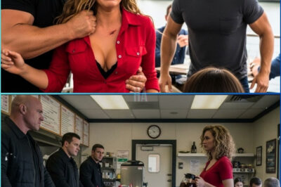 He Lifted the Owner’s Daughter by the Throat in a Packed Diner… Then the Quiet Single Dad in the Corner Booth Stood Up