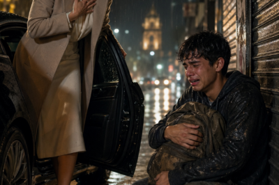 A Millionaire Took A Crying Homeless Young Man Home During A Storm… Then Discovered The Secret In His Backpack That Destroyed Her Entire Family’s Lie