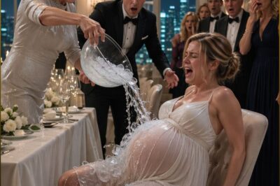 My Husband’s Billionaire Mother Dumped Ice Water on My 38-Week Pregnant Belly at a Black-Tie Dinner—Then the liquid on Her Persian Rug Exposed Everything the Winthrops Had Buried