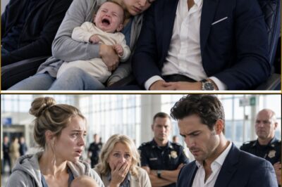 The Baby Wouldn’t Stop Crying in Coach—Then the Man in the Designer Suit Let a Broke Mom Sleep on His Shoulder, and by Morning He Had Uncovered the Lie That Could Cost Her Everything