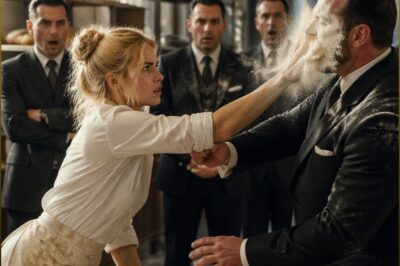 She threw flour at Chicago’s most notorious billionaire crime boss—and by dawn, he had handed her a plan no one could have ever imagined, officially setting her fate in motion….