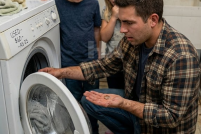 I BOUGHT A USED WASHING MACHINE FOR $60… DURING THE FIRST EMPTY CYCLE, I FOUND A DIAMOND RING HIDDEN INSIDE. RETURNING IT SHOULD HAVE BEEN SIMPLE. INSTEAD, I WOKE UP THE NEXT MORNING TO TEN POLICE CARS PARKED IN FRONT OF MY HOUSE.