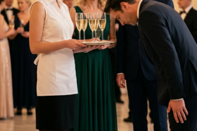 My Husband Dressed Me Like a Maid to Humiliate Me at His Big Promotion Party… Then the Chairman of the Company Bowed to Me and Said, “Good Evening, Madam President”
