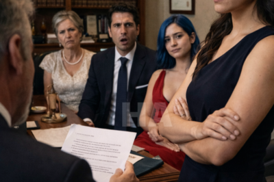 When the Will Was Read, My Ex-Husband Finally Stopped Smiling… and His Entire Family Realized I Hadn’t Come to Be Humiliated, but to Take Back What They Stole From Me