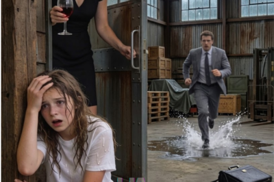 She Dragged You Into 37-Degree Rain Over a Broken Plate… Then Your Father’s V8 Rolled Into the Driveway, and the Woman Who Ruled Your House Forgot the Cameras Were Still Watching