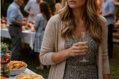 At Grandpa’s 90th Birthday, Your Husband Whispered, “Get Your Bag and Smile”… Five Minutes Later the Police Were Walking Through the Party, and Your Mother’s Perfect Family Started Falling Apart