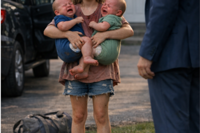 THEY THREW YOU INTO THE JULY HEAT WITH TWO FEVERISH BABIES… THEN A LAWYER LEANED DOWN AT COURT AND WHISPERED, “YOUR PARENTS WERE MURDERED”