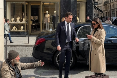 The Homeless Man With a Cracked Phone Stopped a Millionaire From Getting Into His Bentley… Then the Video Exposed His Wife’s Deadly Secret