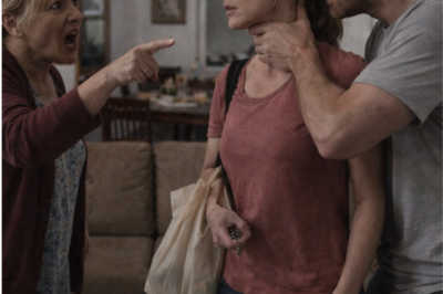 Your Mother-in-Law Stormed In Waving Six Months of Bills, Then Your Husband Grabbed Your Throat for Money, But One Sentence Made Them Realize the Police Already Had the Originals