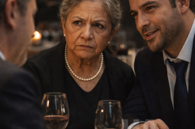 My son took me to a business dinner with a French client, and I pretended not to understand a word.