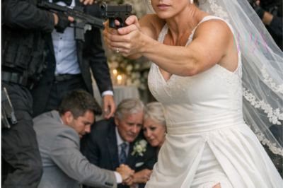 They Laughed at the Billionaire’s Bride… Until Armed Men Stormed the Wedding and Exposed the Secret She Buried