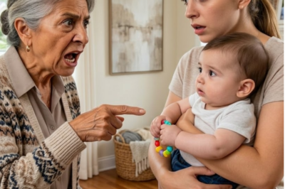 WHEN YOUR MOTHER TOUCHED YOUR SON’S HAND, SHE SAW THE SECRET YOUR HUSBAND HAD BEEN HIDING… AND BY MORNING, YOUR WHOLE LIFE WAS IN POLICE EVIDENCE BAGS