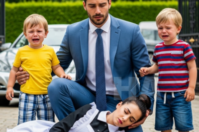 “God sent an angel to his home and he only saw her as ‘the employee’… Until he found her unconscious at his door step, and his little ones revealed the painful truth.