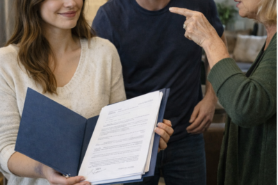 “You’re Not Even My Son’s Legal Wife”—So You Opened One Blue Folder and Ended the Scam They Thought Would Steal Your Apartment for Good