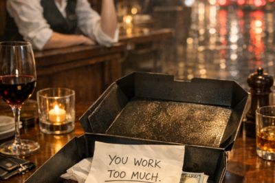 PART 2 TITLE: THE PHONE HIDDEN IN YOUR TAKEOUT BOX CONTAINED A VIDEO OF A MURDER — AND THE EXHAUSTED WAITRESS WHO TOOK YOUR $100 TIP HAD CHOSEN YOU FOR A REASON