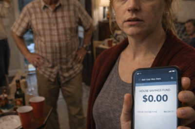 PART 2 TITLE: WHEN YOUR FATHER STOLE YOUR $83,000 HOUSE FUND, HE THOUGHT “FAMILY” WOULD PROTECT HIM—HE DIDN’T KNOW YOU’D WALK BACK INTO THAT LIVING ROOM WITH POLICE, A LAWYER, AND 10 YEARS OF PROOF READY TO BLOW HIS WHOLE HOUSE APART