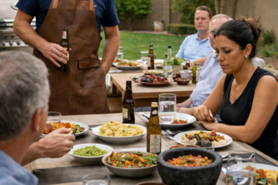 HE STOLE CREDIT FOR HER COOKING FOR 7 YEARS — BUT THE DAY A POWERFUL STRANGER TASTED HER FOOD, HIS WHOLE LIFE STARTED BURNING