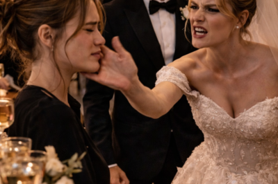 MY STEPSISTER SLAPPED ME AT HER WEDDING IN FRONT OF 500 PEOPLE… THEN HER GROOM SAID MY NAME, AND THE ENTIRE ROOM TURNED ON HER