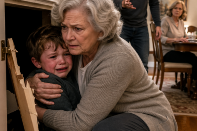 THEY LOCKED MY GRANDSON IN THE DARK AND CALLED IT DISCIPLINE. WHAT HAPPENED SIX MINUTES LATER ENDED THEIR POWER FOR GOOD