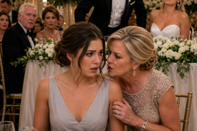 : MY MOTHER CALLED ME USELESS IN FRONT OF 200 GUESTS—THEN THE GROOM SAW I WAS THE ONE WOMAN WHO COULD DESTROY EVERYTHING HE’D BUILT