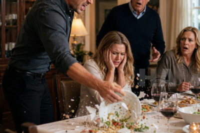 Her Husband Smashed a Dinner Plate Over Her Head for Refusing to Give His Mother Her Apartment… What She Did Next Left the Whole Family Homeless